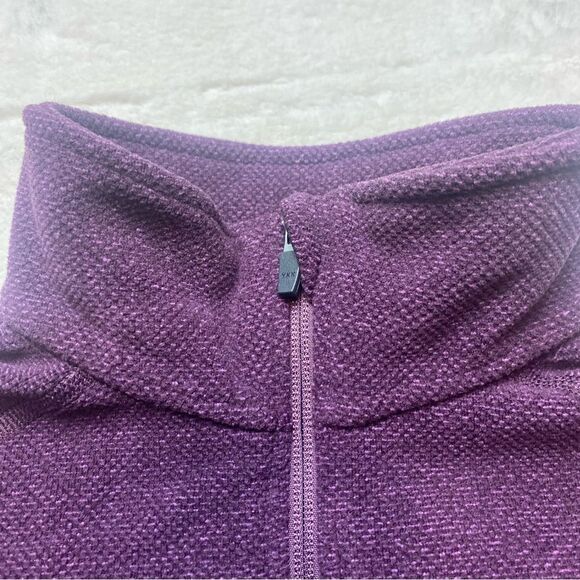 Duluth Trading Company Purple Textured Fleece Jacket Size XS - Picture 6 of 12